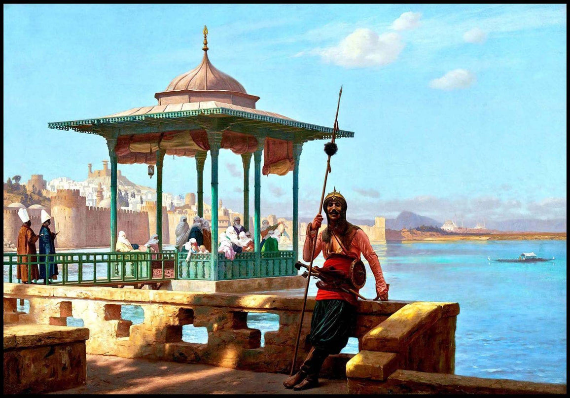 Jean-Léon Gérôme - The Harem In The Kiosk