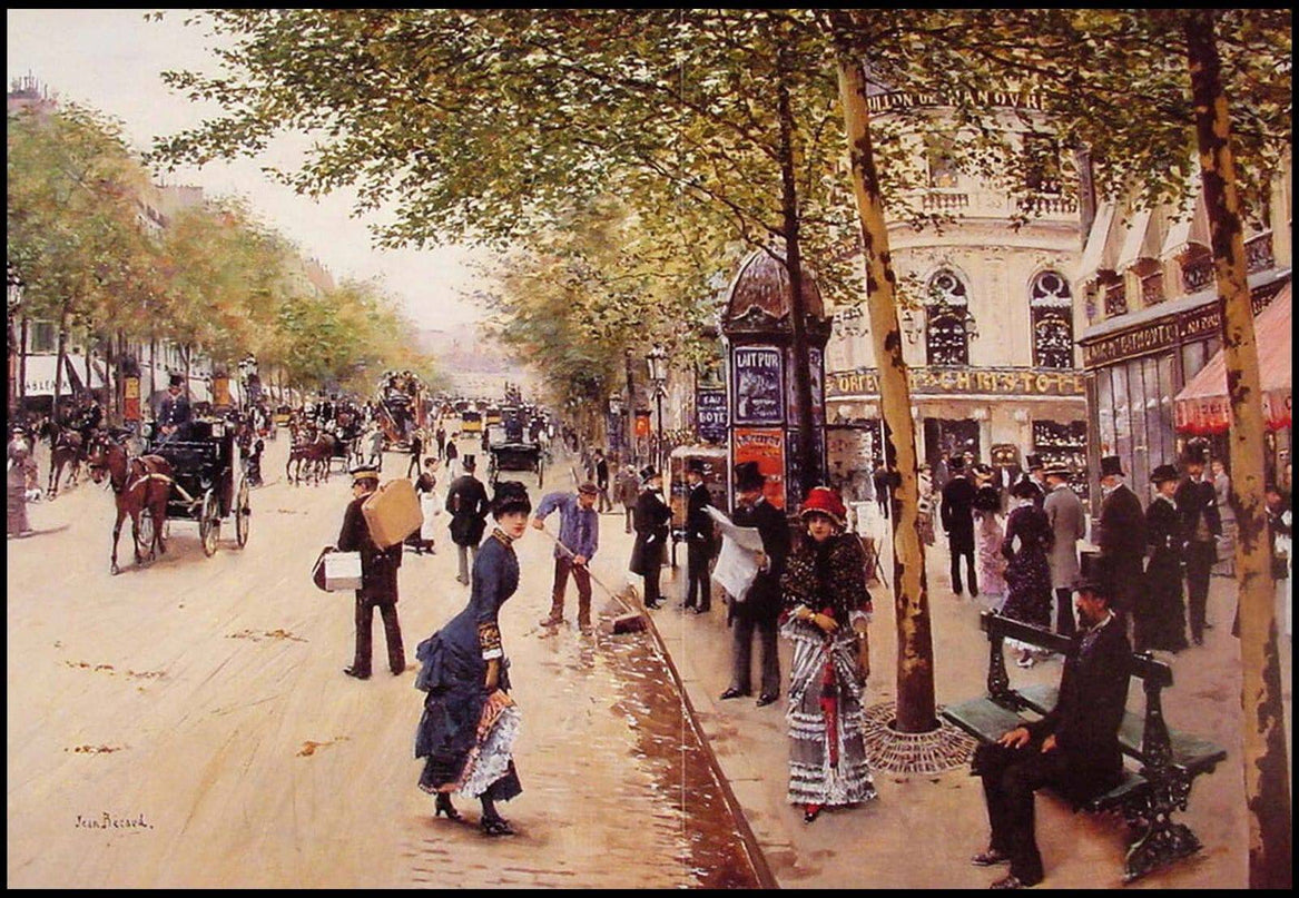 Jean Béraud - Boulevard des Capucines