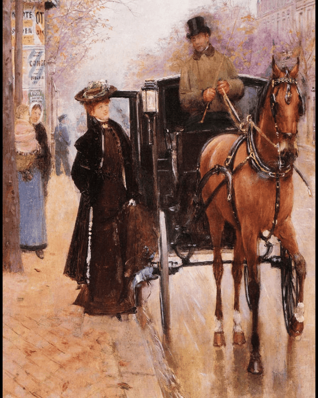 Jean Béraud - Home, Driver!