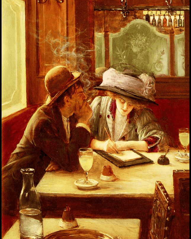 Jean Béraud - La Lettre