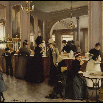 Jean Béraud - La Pâtisserie Gloppe