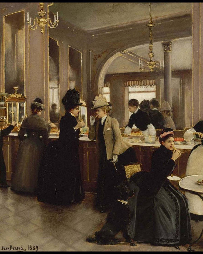 Jean Béraud - La Pâtisserie Gloppe