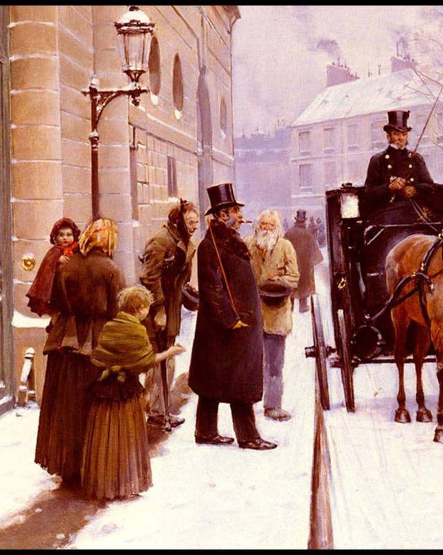 Jean Béraud - Sortant De La Madeleine