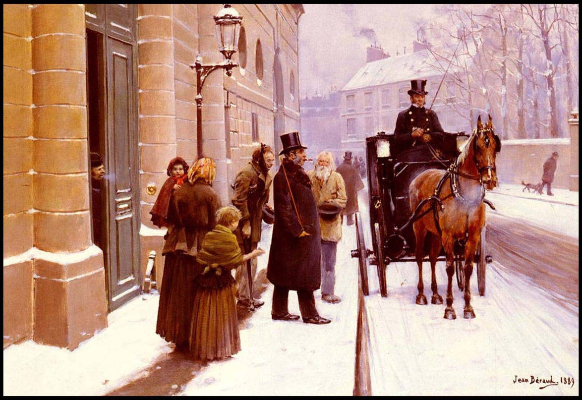 Jean Béraud - Sortant De La Madeleine