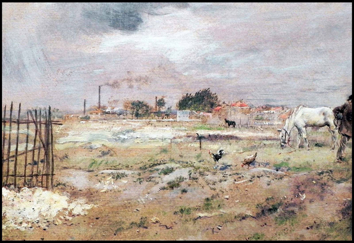 Jean Francois Raffaelli - Faubourgs Parisiens'