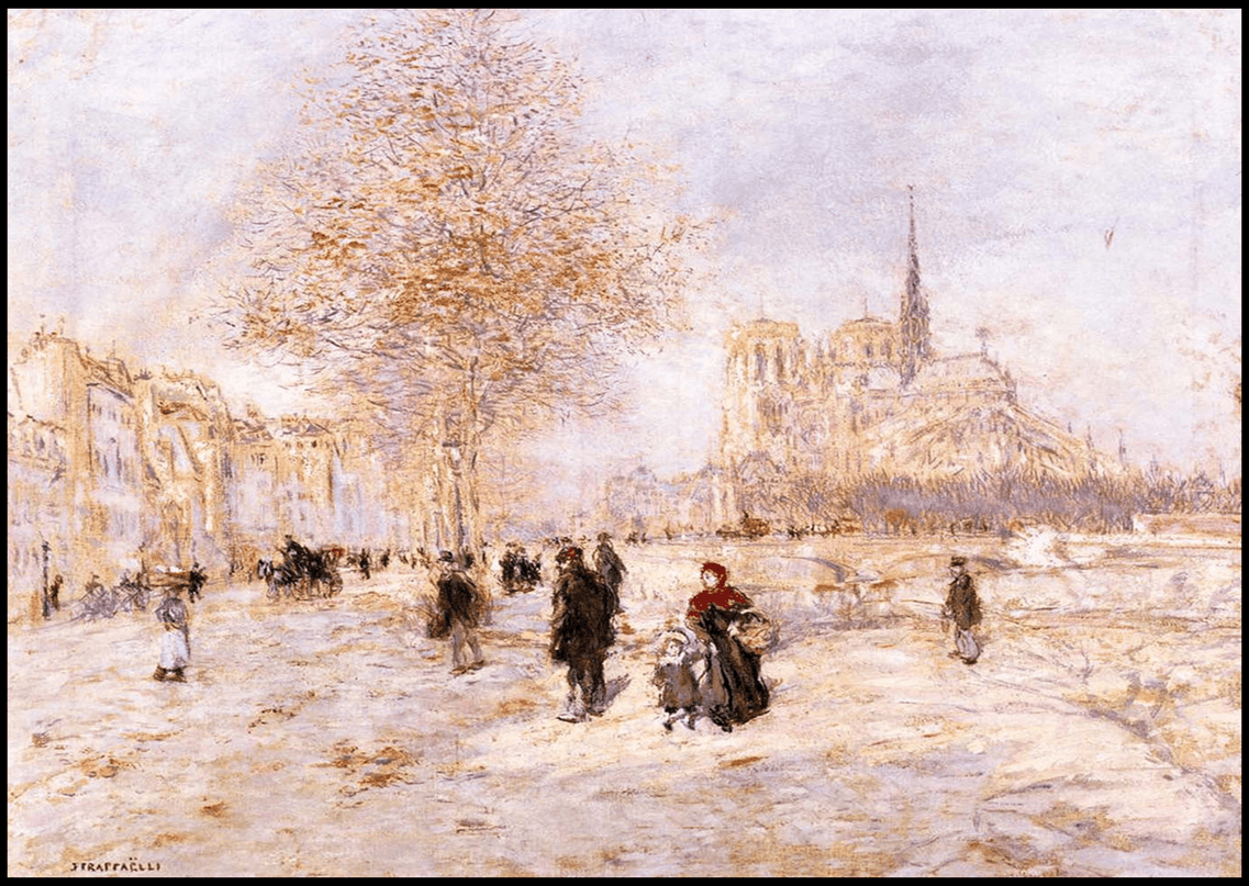 Jean Francois Raffaelli - Notre Dame de Paris
