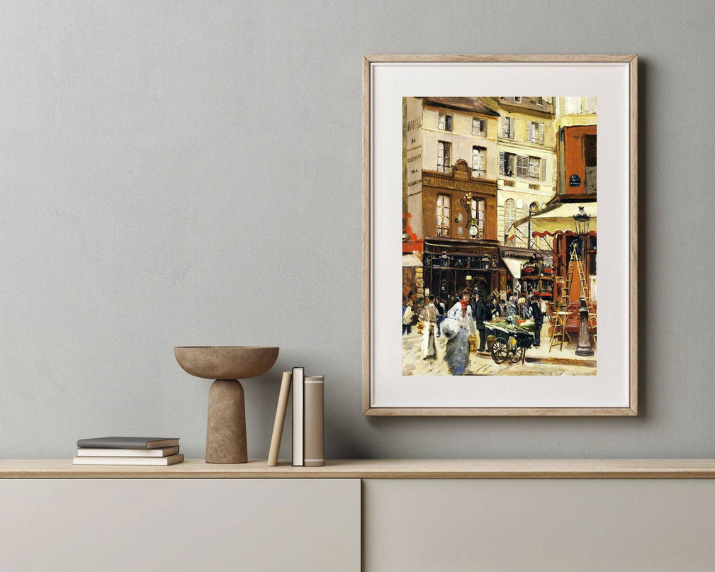 Jean Francois Raffaelli - Rue de Montmartre