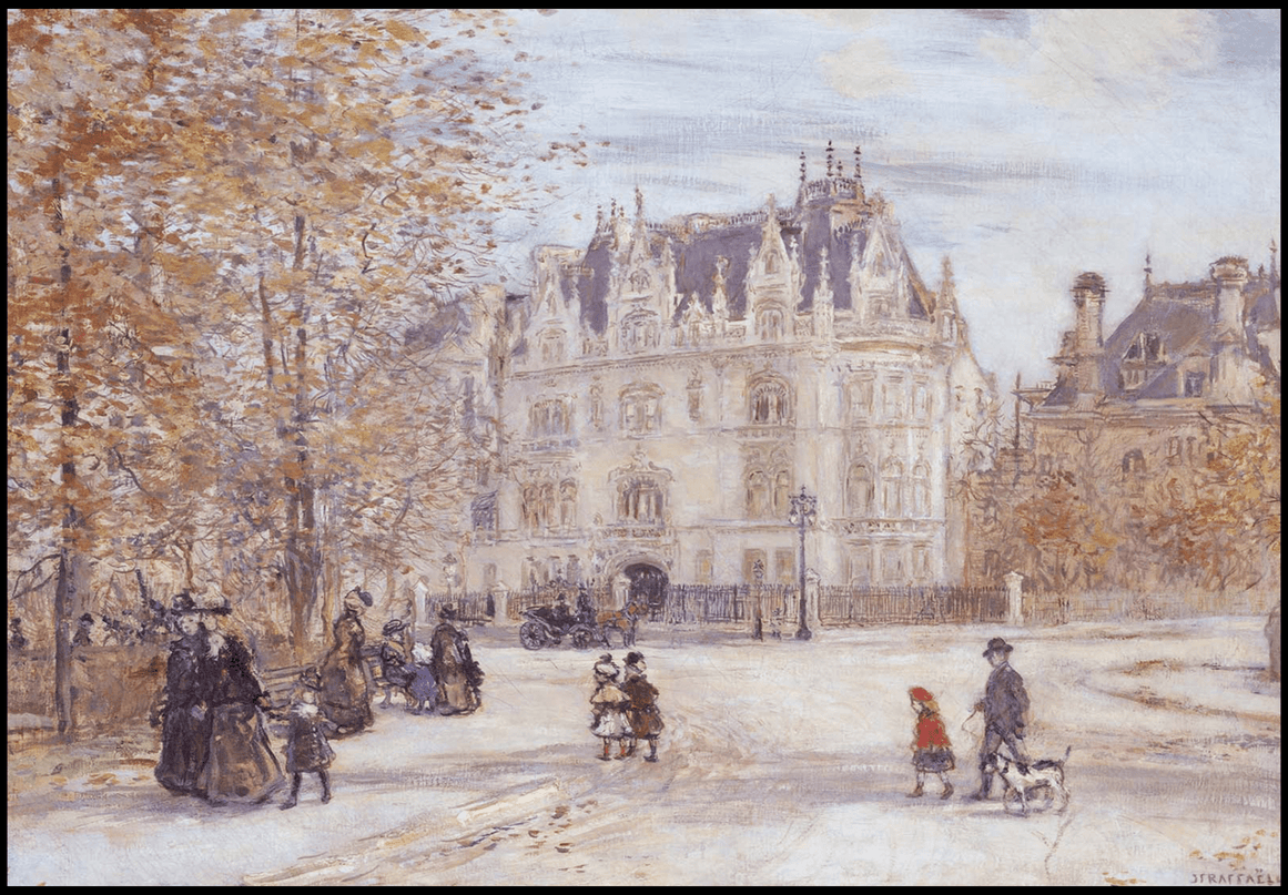 Jean Francois Raffaelli - The Fletcher Mansion