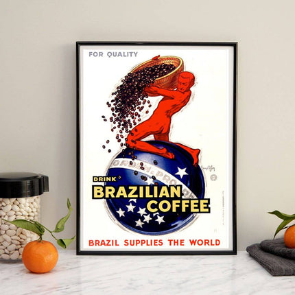 Jean d'Ylen - Brazil Supplies The World Poster