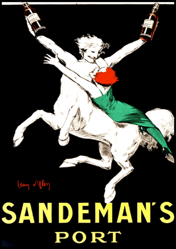 Jean d'Ylen - Sandeman’s Port Poster