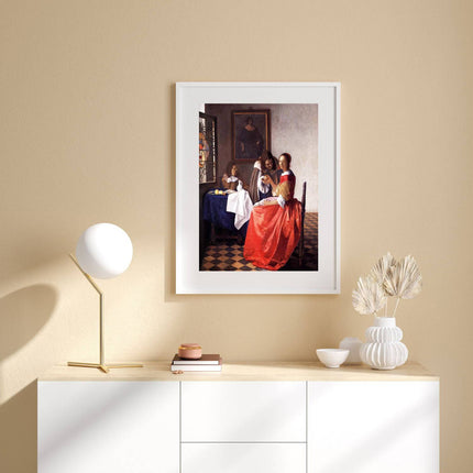 Johannes Vermeer - A Lady and Two Gentlemen
