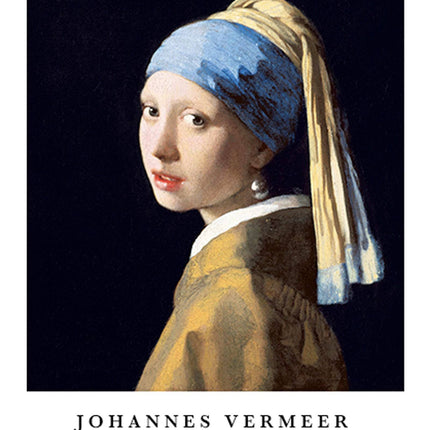Johannes Vermeer - Girl with a Pearl Earring Poster