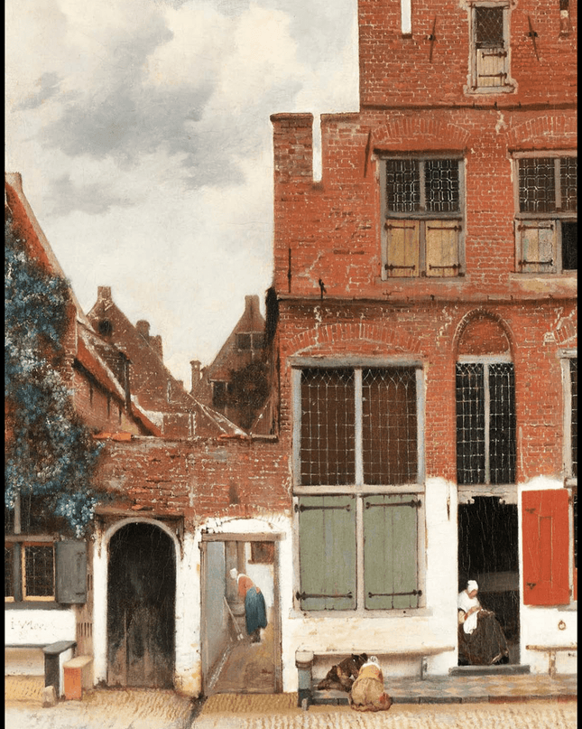 Johannes Vermeer - The Little Street