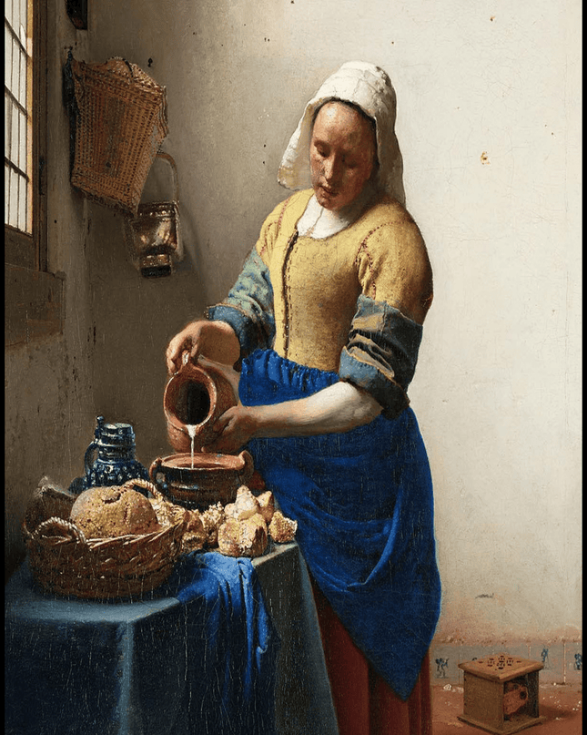 Johannes Vermeer - The Milkmaid