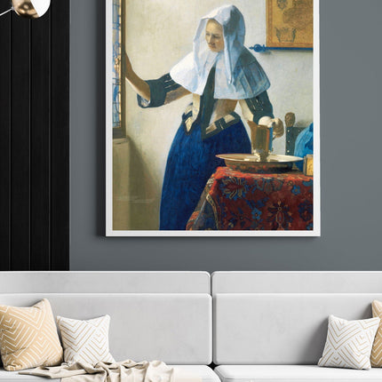 Johannes Vermeer - Young Woman with a Water Pitcher