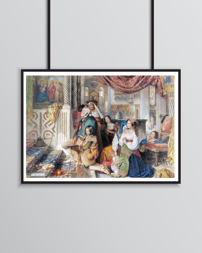 John Frederick Lewis - Roman Pilgrims