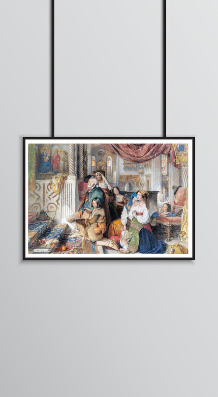 John Frederick Lewis - Roman Pilgrims