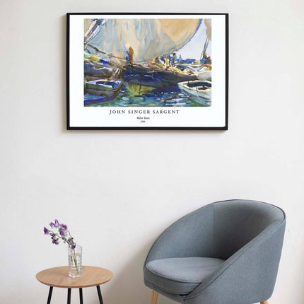 John Singer Sargent - Melon Boats Poster
