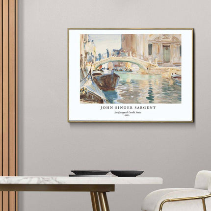 John Singer Sargent - San Giuseppe di Castello Poster
