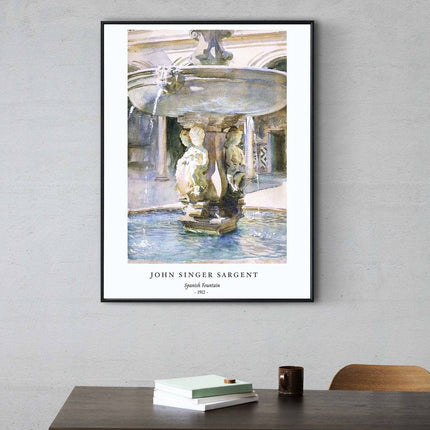 John Singer Sargent - Spanish Fountain Poster