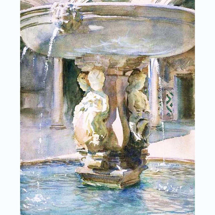 John Singer Sargent - Spanish Fountain Poster