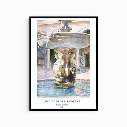 John Singer Sargent - Spanish Fountain Poster