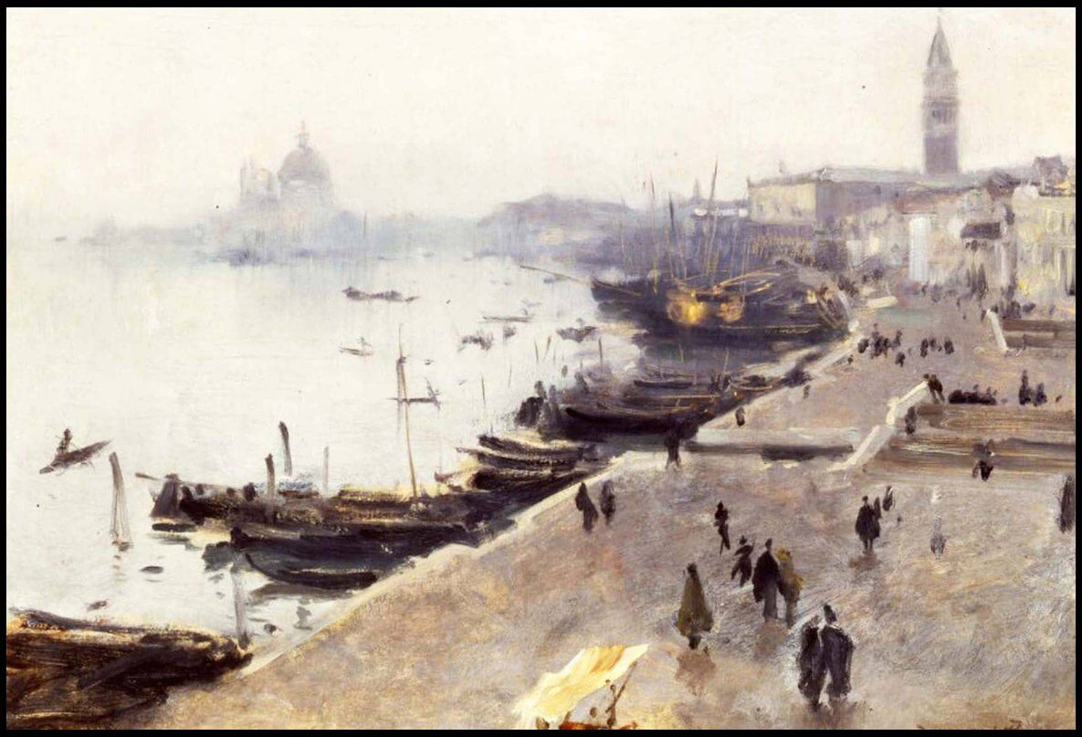 John Singer Sargent - Venice in Grey Weather