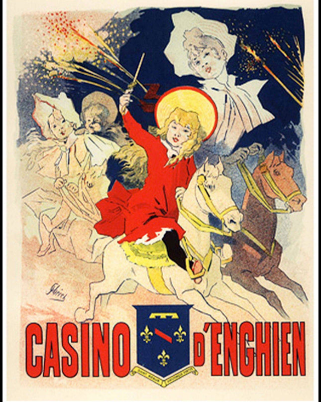 Jules Chéret - Casino d'Enghien Poster