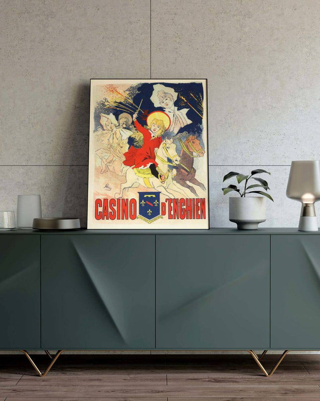 Jules Chéret - Casino d'Enghien Poster