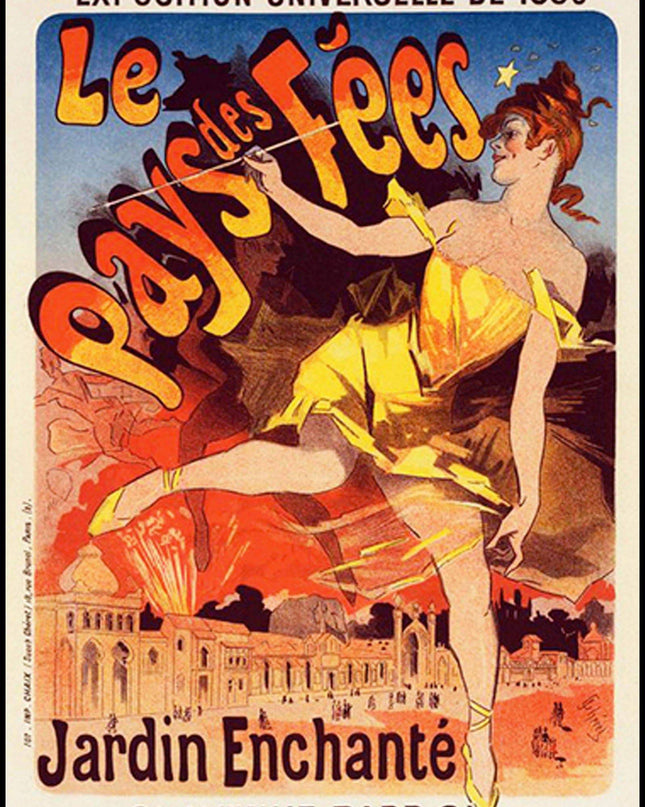 Jules Chéret - Le Pays des Fées Poster