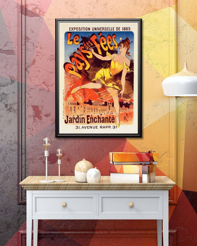 Jules Chéret - Le Pays des Fées Poster