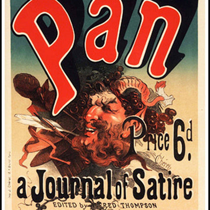 Jules Chéret - Pan Poster