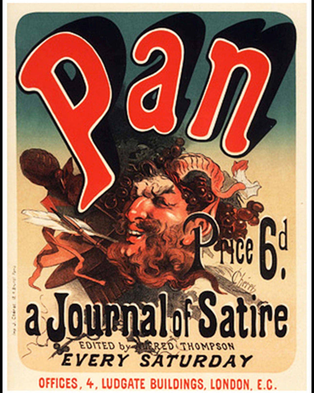 Jules Chéret - Pan Poster