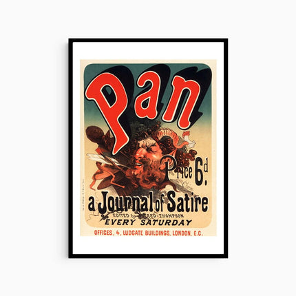 Jules Chéret - Pan Poster