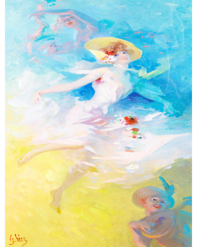 Jules Chéret - The Farandole Poster