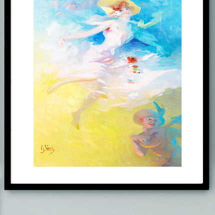 Jules Chéret - The Farandole Poster
