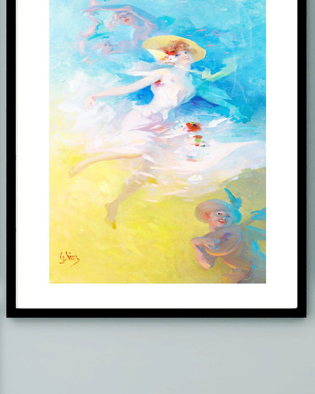 Jules Chéret - The Farandole Poster