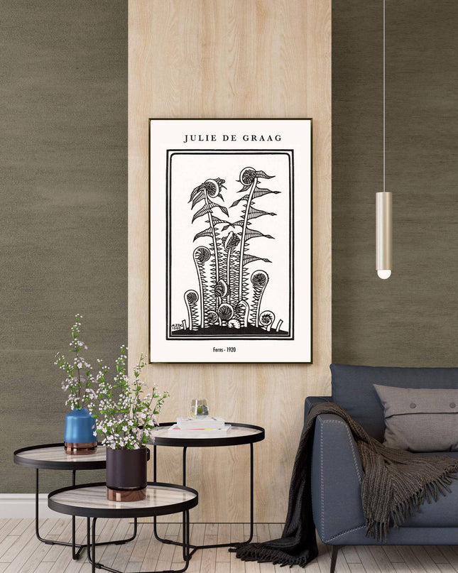 Julie de Graag - Ferns Poster