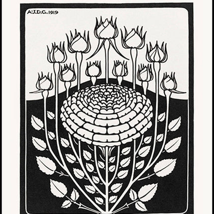 Julie de Graag - Rose Bush Poster