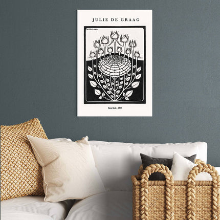 Julie de Graag - Rose Bush Poster