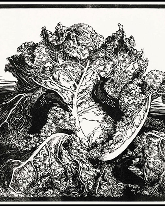 Julie de Graag - Three slugs On A Cabbage