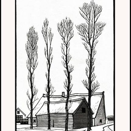 Julie de Graag - Winter Poster