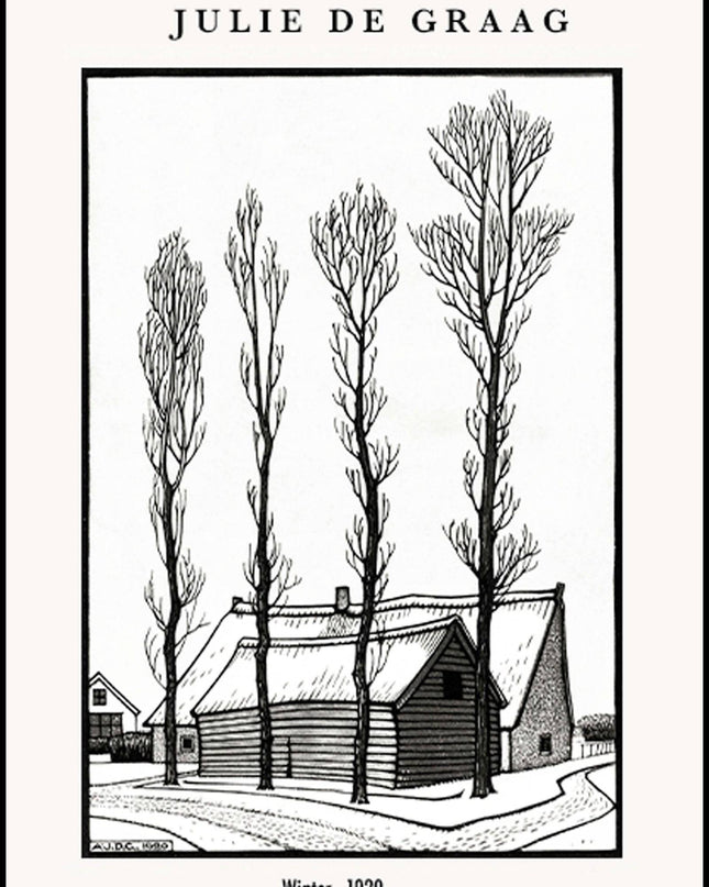 Julie de Graag - Winter Poster