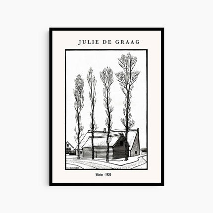 Julie de Graag - Winter Poster