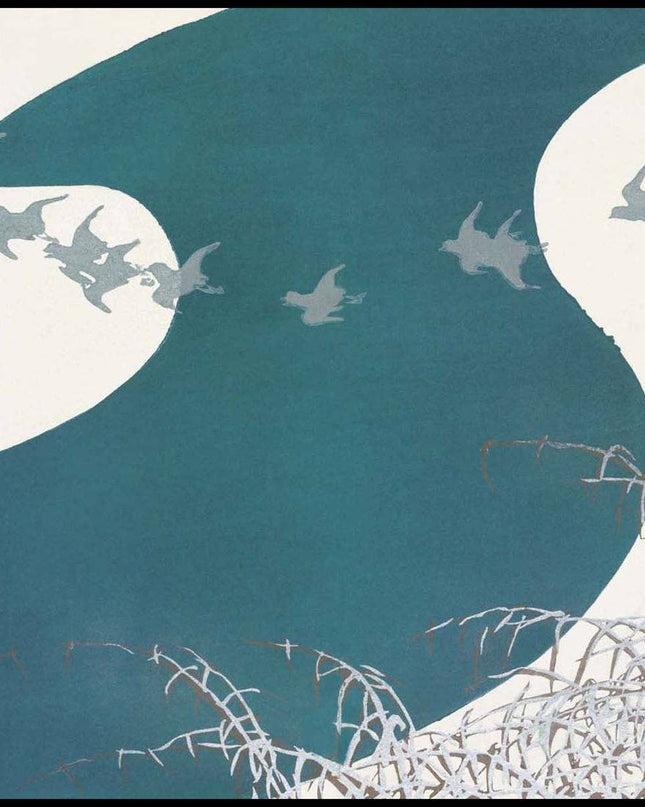 Kamisaka Sekka - Birds From Momoyogusa