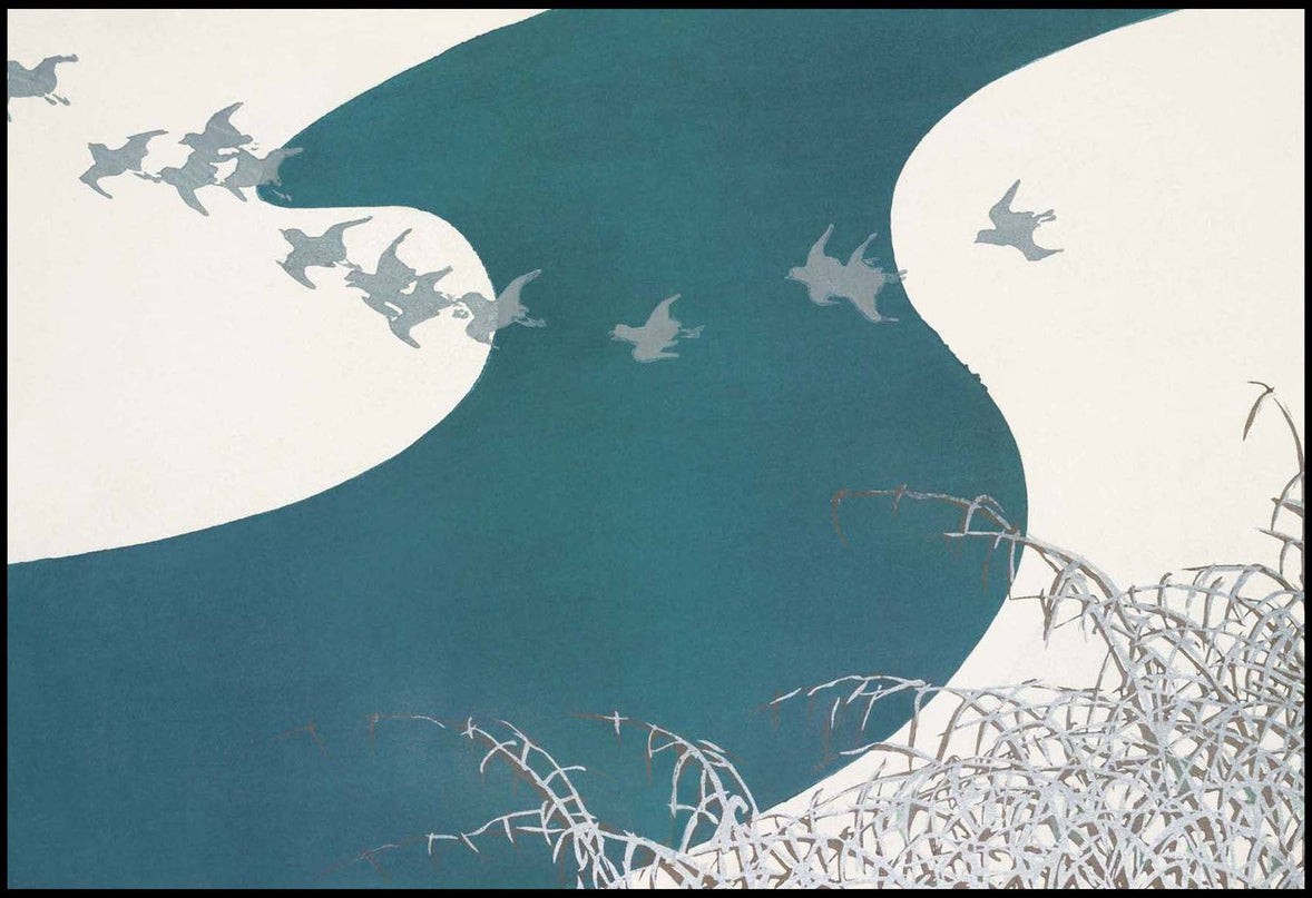Kamisaka Sekka - Birds From Momoyogusa