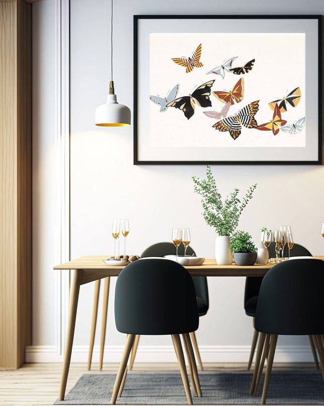 Kamisaka Sekka - Japanese Butterfly