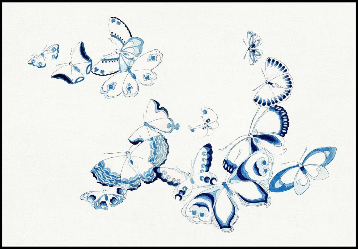 Kamisaka Sekka - One Thousand Butterflies