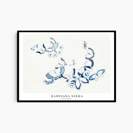 Kamisaka Sekka - One Thousand Butterflies Poster