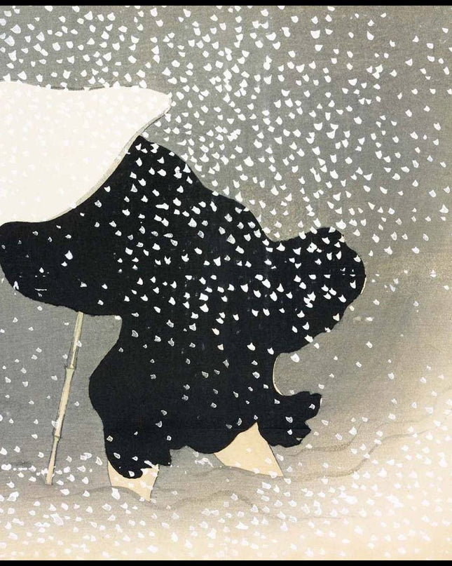 Kamisaka Sekka - Snow from Momoyogusa
